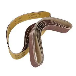 Take Your Sanding to the Next Level with 10pcs Grit 40mm x 680mm Sanding Belts Set, Suitable for Angle Grinder Belt Take Your Sanding to the Next Level with 10pcs Grit 40mm x 680mm Sanding Belts Set, Suitable for Angle Grinder Belt