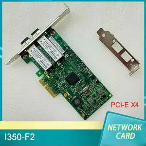 I350-F2 PCI-E X4 SFP Multimode Dual Port Gigabit Ethernet Fiber Optic Lan Network Card I350-F2 PCI-E X4 SFP Multimode Dual Port Gigabit Ethernet Fiber Optic Lan Network Card