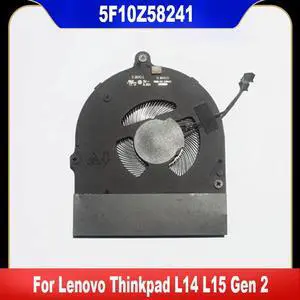 5F10Z58241 For ThinkPad L14 L15 Gen2 20X3 20X4 Laptop Cooling Fan 5F10S73403 C-267C-1 C-267C-2 Cooler Fan 5F10Z58241 For ThinkPad L14 L15 Gen2 20X3 20X4 Laptop Cooling Fan 5F10S73403 C-267C-1 C-267C-2 Cooler Fan