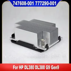 777290-001 747608-001 For DL380 DL388 G9 Gen9 Server CPU Cooler Heatsink 100% Tested 777290-001 747608-001 For DL380 DL388 G9 Gen9 Server CPU Cooler Heatsink 100% Tested