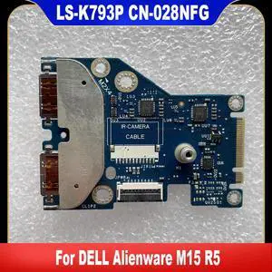 LS-K793P 028NFG For M15 R5 Laptop USB Board IO Board 28NFG CN-028NFG LS-K793P 028NFG For M15 R5 Laptop USB Board IO Board 28NFG CN-028NFG