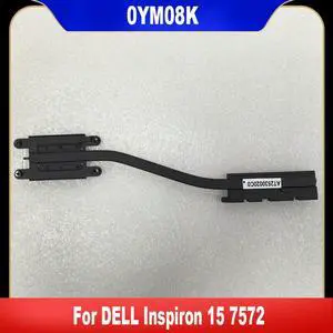 0YM08K For Inspiron 15 7572 Laptop CPU Cooling Fan Heatsink Copper Tube YM08K 0YM08K For Inspiron 15 7572 Laptop CPU Cooling Fan Heatsink Copper Tube YM08K