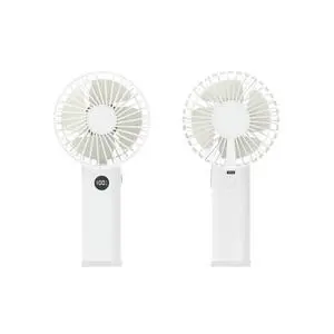 USB Handheld Fan with Digital Display 100 Stepless Speeds 3600mAh Life Over 12 Hours for Indoor Outdoor USB Handheld Fan with Digital Display 100 Stepless Speeds 3600mAh Life Over 12 Hours for Indoor Outdoor