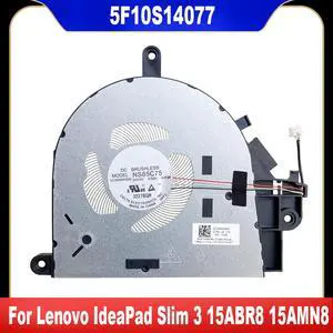 For Slim 3 15ABR8 15AMN8 15IRU8 16IRU8 Laptop Cooling Fan Cooler 5F10S14077 5F10S14078 For Slim 3 15ABR8 15AMN8 15IRU8 16IRU8 Laptop Cooling Fan Cooler 5F10S14077 5F10S14078