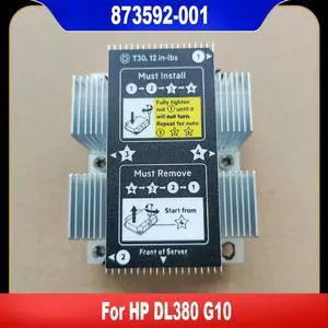 873592-001 875070-001 839274-001 For DL380 G10 Gen10 Heatsink 873592-001 875070-001 839274-001 For DL380 G10 Gen10 Heatsink
