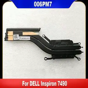 006PM7 For Inspiron 7490 Laptop CPU Cooling Fan Heatsink Copper Tube 006PM7 For Inspiron 7490 Laptop CPU Cooling Fan Heatsink Copper Tube