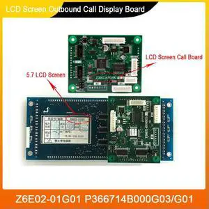Elevator LCD Screen Outbound Call Display Board Z6E02-01G01 P366714B000G03/G01 (Order Remark Breathing Board Model) Elevator LCD Screen Outbound Call Display Board Z6E02-01G01 P366714B000G03/G01 (Order Remark Breathing Board Model)