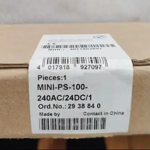 1Pcs 2938840 Power Supply MINI-PS-100-240AC/24DC/1 1Pcs 2938840 Power Supply MINI-PS-100-240AC/24DC/1