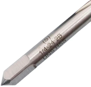 2PCS/Set 1/4\"-24 UNS Tap And Die Set HSS Thread Tap With Round Threading Die Right Hand Thread For Shallow Cuts Cutting Tools 2PCS/Set 1/4\"-24 UNS Tap And Die Set HSS Thread Tap With Round Threading Die Right Hand Thread For Shallow Cuts Cutting Tools