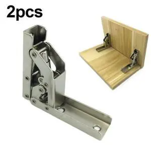 Hinges Folding Hinges Door Cabinet Furniture Hinges Brackets Home Screws Self-Locking Silver Spring Folding Hinge Hinges Folding Hinges Door Cabinet Furniture Hinges Brackets Home Screws Self-Locking Silver Spring Folding Hinge