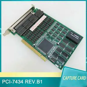 PCI-7434 REV.B1 Capture Card Acquisition Card High-Speed Digital I/O Card PCI-7434 REV.B1 Capture Card Acquisition Card High-Speed Digital I/O Card