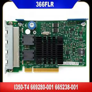 For 366FLR 669280-001 665238-001 I350-T4 Card Tseted For 366FLR 669280-001 665238-001 I350-T4 Card Tseted