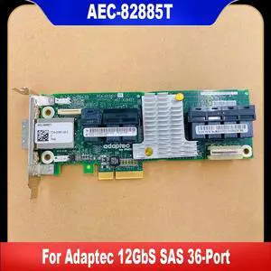 AEC-82885T 2283400-R For Adaptec 12GbS SAS 36-Port Expansion Card HBA Card 00LF095 100% Tested AEC-82885T 2283400-R For Adaptec 12GbS SAS 36-Port Expansion Card HBA Card 00LF095 100% Tested