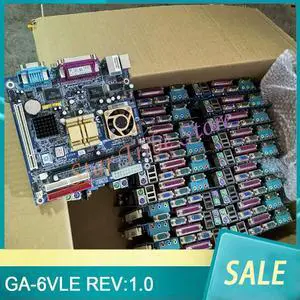 1Pcs GA-6VLE REV:1.0 Computer Industrial Control Motherboard With Integrated DDR Memory CPU 1Pcs GA-6VLE REV:1.0 Computer Industrial Control Motherboard With Integrated DDR Memory CPU