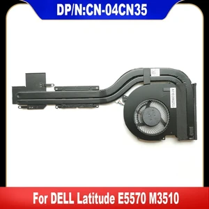 04CN35 For Latitude E5570 M3510 Laptop Cooling Fan Cooler Fan Heatsink Radiator CN-04CN35 4CN35 04CN35 For Latitude E5570 M3510 Laptop Cooling Fan Cooler Fan Heatsink Radiator CN-04CN35 4CN35