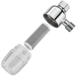 Shower Filter Water System 12 Inch Limescale Filter with Stainless Steel and Zinc Alloy for Clean Shower Water Shower Filter Water System 12 Inch Limescale Filter with Stainless Steel and Zinc Alloy for Clean Shower Water
