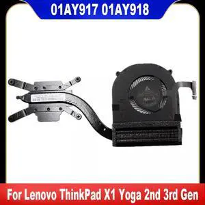 For ThinkPad X1 Yoga 2nd 3rd Gen Laptop Cooling Fan Cooler Fan Heatsink 01AY917 01AY918 01AX830 01AX999 For ThinkPad X1 Yoga 2nd 3rd Gen Laptop Cooling Fan Cooler Fan Heatsink 01AY917 01AY918 01AX830 01AX999