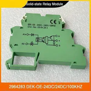 2964283 DEK-OE-24DC/24DC/100KHZ For Phoenix Solid-state Relay Module 2964283 DEK-OE-24DC/24DC/100KHZ For Phoenix Solid-state Relay Module