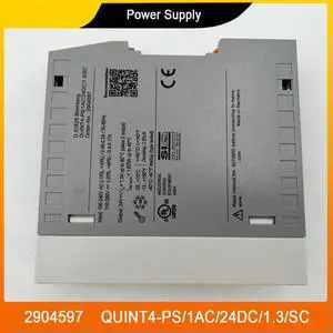 2904597 QUINT4-PS/1AC/24DC/1.3/SC Power Supply 2904597 QUINT4-PS/1AC/24DC/1.3/SC Power Supply