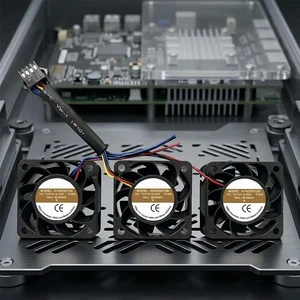12V 0.50A DC Fan with IP65 Protection and Adaptive Thermal Regulation for Use in Management Systems and Inverters 12V 0.50A DC Fan with IP65 Protection and Adaptive Thermal Regulation for Use in Management Systems and Inverters