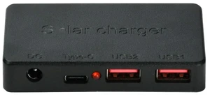 For Remote Exploration Black 100W Solar Controller High Efficiency Conversion Wide Voltage Input Multi-port Design For Remote Exploration Black 100W Solar Controller High Efficiency Conversion Wide Voltage Input Multi-port Design