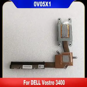 0V05X1 For Vostro 3400 Laptop CPU Cooling Fan Heatsink Copper Tube CN-0T9K2W V05X1 0V05X1 For Vostro 3400 Laptop CPU Cooling Fan Heatsink Copper Tube CN-0T9K2W V05X1