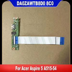 For Aspire 5 A515-54 USB Audio Board With Cable DA0ZAWTB8D0 DA0ZAWTB8C0 100% Tested For Aspire 5 A515-54 USB Audio Board With Cable DA0ZAWTB8D0 DA0ZAWTB8C0 100% Tested