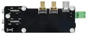Micro HDMI to HDMI Multifunctional Adapter,Supports Dual 4K Outputs,Compatible with Raspberry Pi 5/4B,Two Power Supply Methods Micro HDMI to HDMI Multifunctional Adapter,Supports Dual 4K Outputs,Compatible with Raspberry Pi 5/4B,Two Power Supply Methods