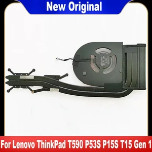 For ThinkPad T590 P53S P15S T15 Gen 1 Laptop Heatsink Fan 01YU193 01YU192 5H40W36706 5H40W36707 For ThinkPad T590 P53S P15S T15 Gen 1 Laptop Heatsink Fan 01YU193 01YU192 5H40W36706 5H40W36707