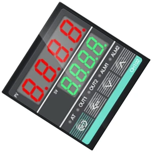 Digital PID Controller CH102 Dual Output 220VAC for Dryers Ovens Injection Molding and Other Industrial Temperature Systems Digital PID Controller CH102 Dual Output 220VAC for Dryers Ovens Injection Molding and Other Industrial Temperature Systems