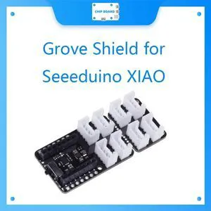 Grove Shield for Seeeduino XIAO - with embedded management chip Grove Shield for Seeeduino XIAO - with embedded management chip