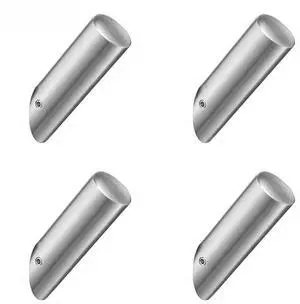 Stainless Steel Wall Hook for Clothes Hanging Punch Design 8x5.8x3.5cm Silver or Black for Bathroom Bedroom Walls Stainless Steel Wall Hook for Clothes Hanging Punch Design 8x5.8x3.5cm Silver or Black for Bathroom Bedroom Walls