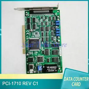 PCI-1710 REV C1 01-1 Data Capture Card Acquisition Card Works ly PCI-1710 REV C1 01-1 Data Capture Card Acquisition Card Works ly