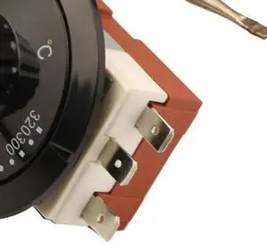 3-Pin Capillary Thermostat Switch for Boilers Water Heaters Ovens Deep Fryers Digital Temperature Regulation 50 to 320 C 3-Pin Capillary Thermostat Switch for Boilers Water Heaters Ovens Deep Fryers Digital Temperature Regulation 50 to 320 C