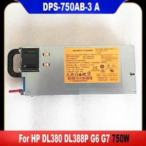 DPS-750AB-3 A For DL380 DL388P G6 G7 750W Server Power Supply HSTNS-PD29 643955-101 656363-B21 660183-001 643932-001 DPS-750AB-3 A For DL380 DL388P G6 G7 750W Server Power Supply HSTNS-PD29 643955-101 656363-B21 660183-001 643932-001