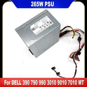 265W PSU For OptiPlex 390 790 990 3010 9010 7010 MT Vostro 260 270 3900 Inspiron 620 660 3847 Power Supply AC265AM-00 265W PSU For OptiPlex 390 790 990 3010 9010 7010 MT Vostro 260 270 3900 Inspiron 620 660 3847 Power Supply AC265AM-00