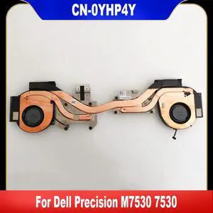 0YHP4Y For Precision 7530 M7530 NV-128 Laptop CPU Cooling Fan GPU Cooler Fan YHP4Y CN-0YHP4Y 0YHP4Y For Precision 7530 M7530 NV-128 Laptop CPU Cooling Fan GPU Cooler Fan YHP4Y CN-0YHP4Y