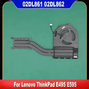 02DL861 02DL862 For ThinkPad E495 E595 Laptop Cooling Fan Cooler Fan With Heatsink Fast Ship 02DL861 02DL862 For ThinkPad E495 E595 Laptop Cooling Fan Cooler Fan With Heatsink Fast Ship