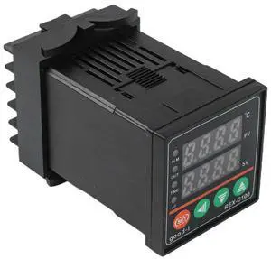 C100 Temperature Controller with 40DA Relay 24-380V AC Output K Type Probe and Heat Sink for Equipment Integration C100 Temperature Controller with 40DA Relay 24-380V AC Output K Type Probe and Heat Sink for Equipment Integration