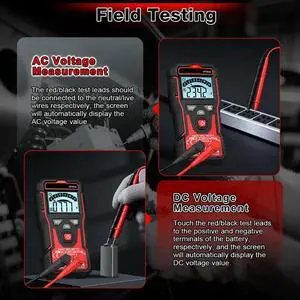 Auto Ranging Digital Multimeter Field Service Testing NCV Detection Capacitance Measurement Resistance Up To 40M Auto Ranging Digital Multimeter Field Service Testing NCV Detection Capacitance Measurement Resistance Up To 40M