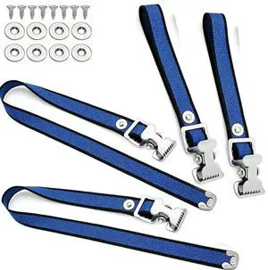 4PCS Replacement Straps for Drywall For Stilts Adjustable Height Foot Bands Made of Nylon and l Components 4PCS Replacement Straps for Drywall For Stilts Adjustable Height Foot Bands Made of Nylon and l Components