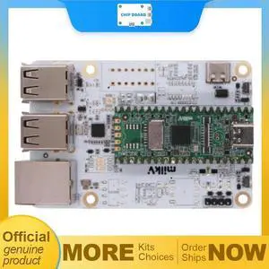Milk-V Duo IO Expansion Board for Milk-V Duo Using Sophgo SG2002 RISC-V SoC with USB and Ethernet Interfaces Milk-V Duo IO Expansion Board for Milk-V Duo Using Sophgo SG2002 RISC-V SoC with USB and Ethernet Interfaces