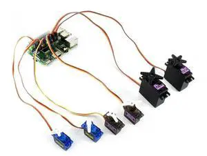 Servo Driver HAT 16-Channel 12-bit I2C Interface compatible with Raspberry Pi Zero/Zero W/Zero WH/2B/3B/3B+ Servo Driver HAT 16-Channel 12-bit I2C Interface compatible with Raspberry Pi Zero/Zero W/Zero WH/2B/3B/3B+