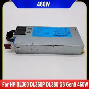 For DL360 DL360P DL380 DL380P G8 Gen8 460W Power Supply HSTNS-PL28 643931-001 643954-201 660184-001 656362-B21 For DL360 DL360P DL380 DL380P G8 Gen8 460W Power Supply HSTNS-PL28 643931-001 643954-201 660184-001 656362-B21