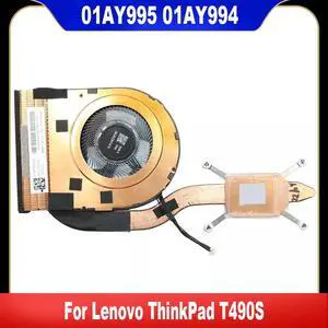 For ThinkPad T490S Laptop Cooling Fan Cooler Fan With Heatsink 01AY995 01AY994 02DL973 For ThinkPad T490S Laptop Cooling Fan Cooler Fan With Heatsink 01AY995 01AY994 02DL973