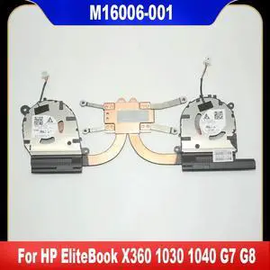 M16006-001 For EliteBook X360 1030 1040 G7 G8 Laptop CPU Cooling Fan GPU Cooler Fan With Heatsink M16006-001 For EliteBook X360 1030 1040 G7 G8 Laptop CPU Cooling Fan GPU Cooler Fan With Heatsink