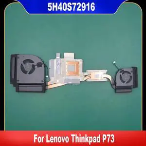 For Thinkpad P73 Laptop Cooling Fan Cooler Fan 5H40S72916 AT1DC002DT0 100% Tested For Thinkpad P73 Laptop Cooling Fan Cooler Fan 5H40S72916 AT1DC002DT0 100% Tested