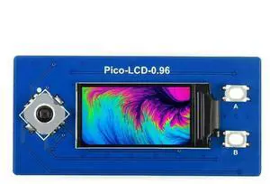 0.96inch LCD Display Module for Raspberry Pi Pico, 65K Colors, 160×80, SPI 0.96inch LCD Display Module for Raspberry Pi Pico, 65K Colors, 160×80, SPI