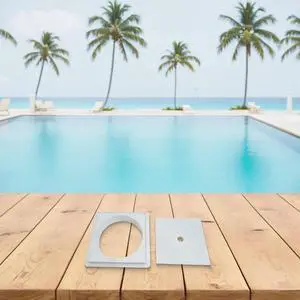 Pool Equipment Parts Extension Collar Garden Tool For Hayward Medium Skimmer SP1091LX White Color 25*21.5cm Pool Equipment Parts Extension Collar Garden Tool For Hayward Medium Skimmer SP1091LX White Color 25*21.5cm