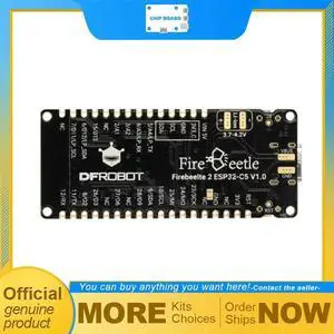 DFRobot FireBeetle 2 ESP32-C5 IoT Development Board with 2.4/5GHz 6, Solar Charging Feature for Home Assistant DFRobot FireBeetle 2 ESP32-C5 IoT Development Board with 2.4/5GHz 6, Solar Charging Feature for Home Assistant